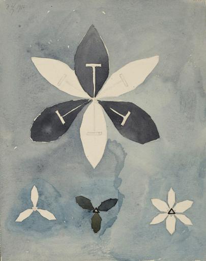 Hilma af Klint, Blommor (Flowers) 1916